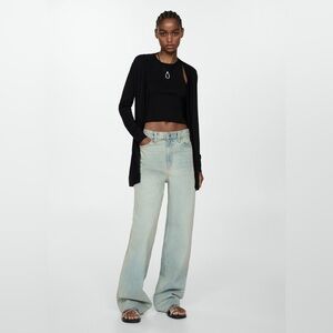 Mango Black Women's Cardigan NWT